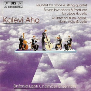 Album Aho: Oboe Quintet / 7 Inventions and Postlude / Flute, Oboe and Strings Quintet from 