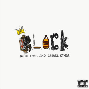 Dengarkan lagu B.L.a.C.K. (feat. CooK) (Explicit) nyanyian GEETA HOU$E dengan lirik