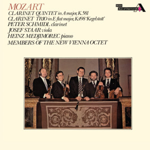 Peter Schmidl的專輯Mozart: Clarinet Quintet, K. 581; Clarinet Trio, K. 498 'Kegelstatt Trio' (New Vienna Octet; Vienna Wind Soloists — Complete Decca Recordings Vol. 3)