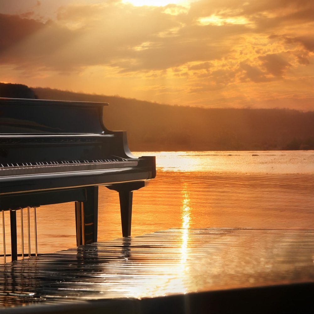 Serene Piano Rest