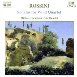 Michael Thompson Wind Ensemble的專輯Rossini: Sonatas for Wind Quartet Nos. 1-6