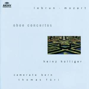 อัลบัม Lebrun / Mozart: Oboe concertos ศิลปิน Heinz Holliger