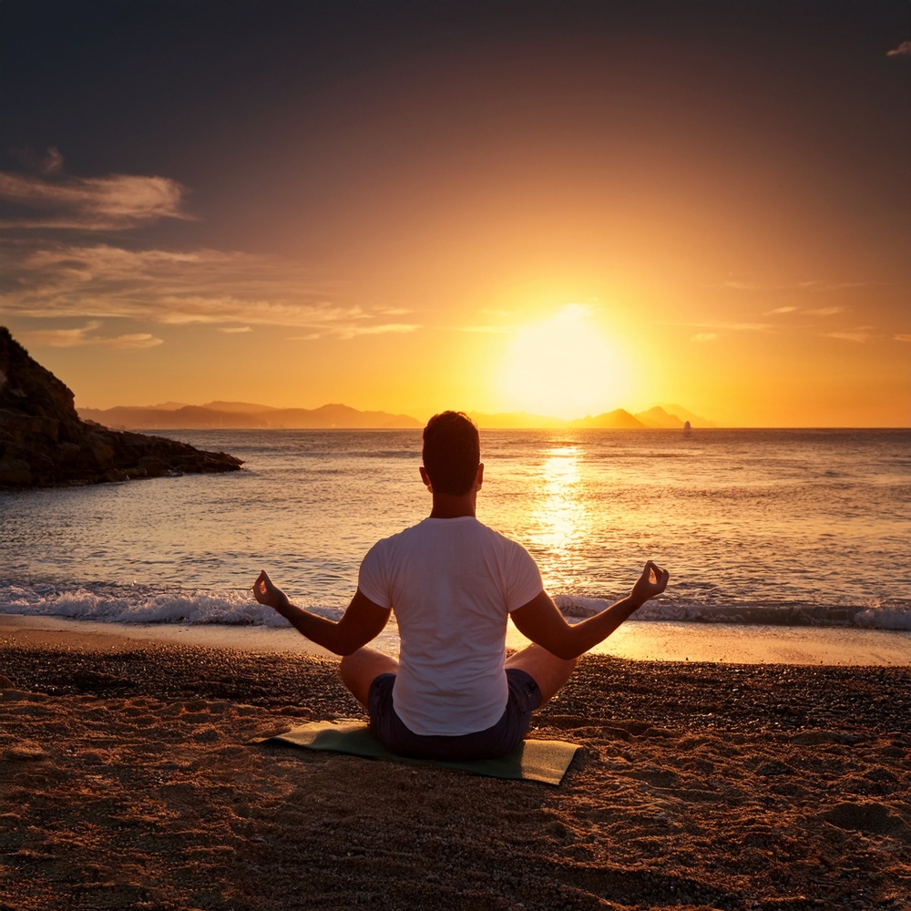 Serene Waves Of Meditative Calm