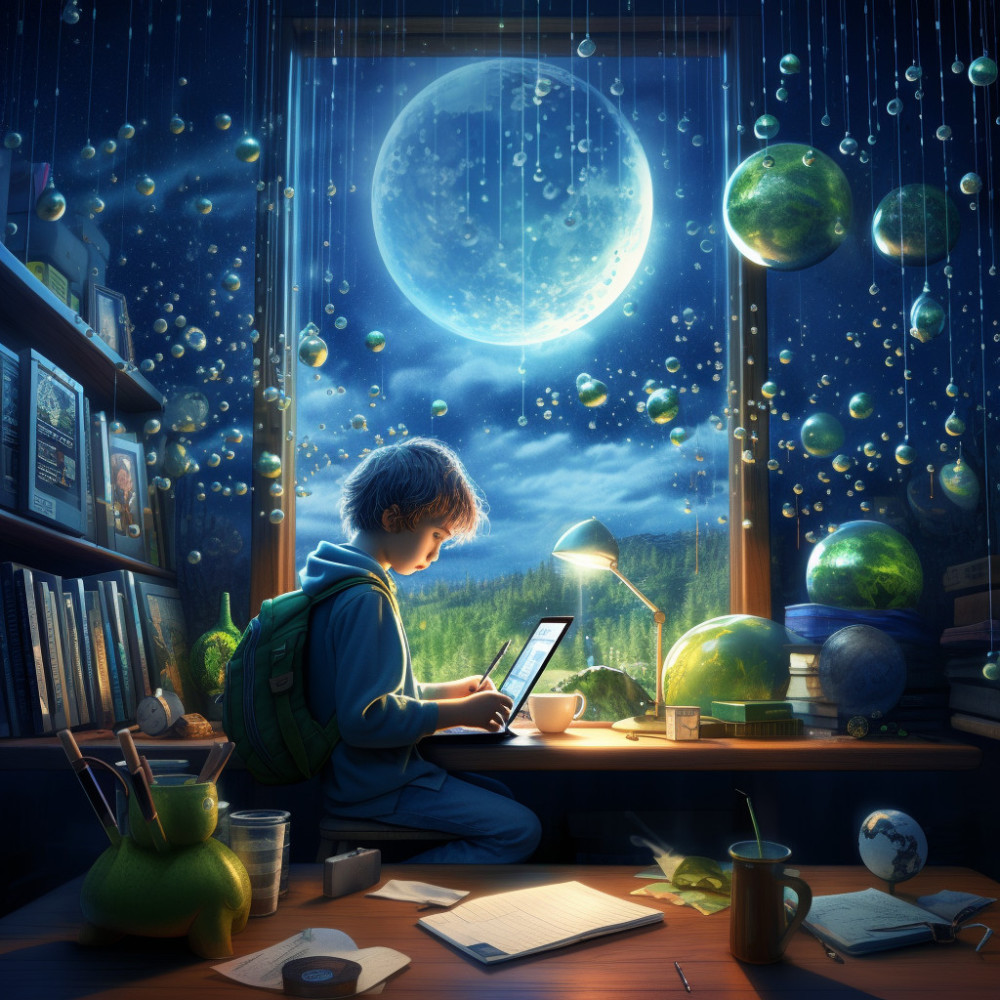 Rainy Ambiance for Study