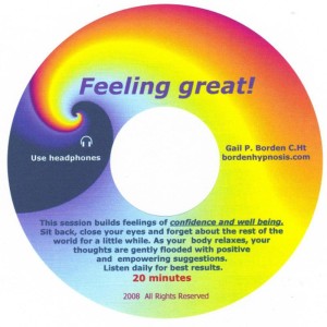 ดาวน์โหลดและฟังเพลง Feeling Great! (Hypnosis) พร้อมเนื้อเพลงจาก Gail P. Borden