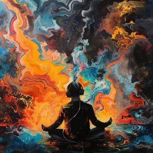 อัลบัม Mindfulness of Fire: Meditation Harmonies ศิลปิน The Focus and Meditation Boys