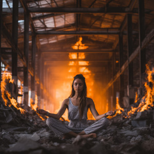 Album Fire Flow: The Yoga Symphony oleh Fireplace FX Studio