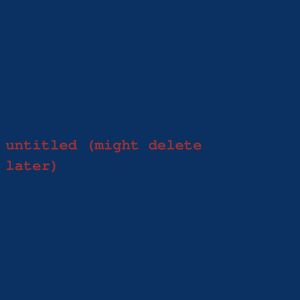 Listen to untitled (Might Delete Later) song with lyrics from Rezon