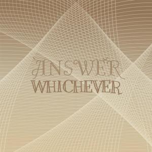 收聽Raro Vase的Answer Whichever歌詞歌曲