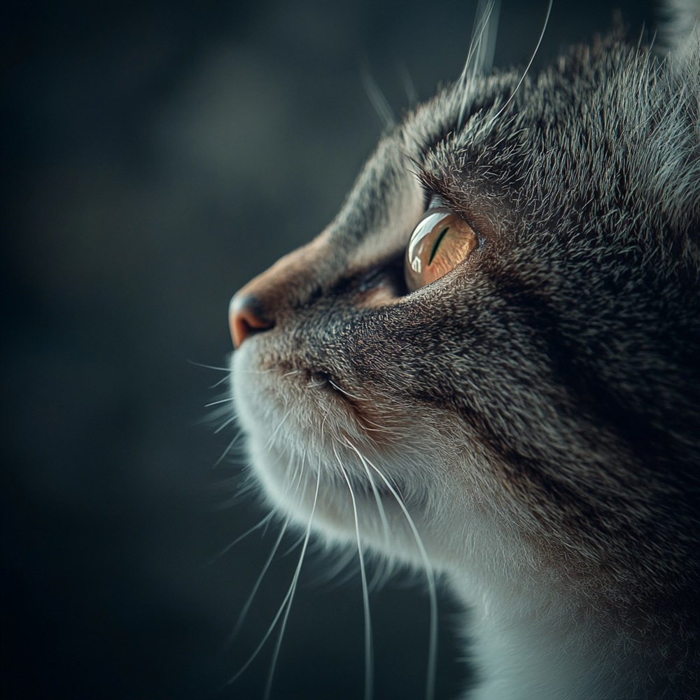 Soft Gaze Calm Presence