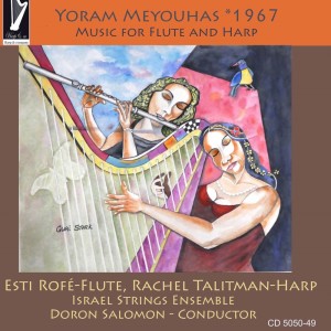 Album Yoram Meyouhas Music for Flute and Harp from Esti Rofé