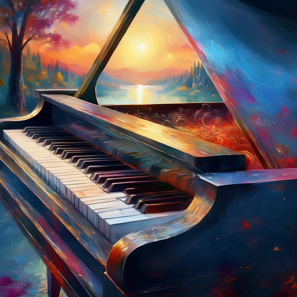 Piano In The Night Breeze