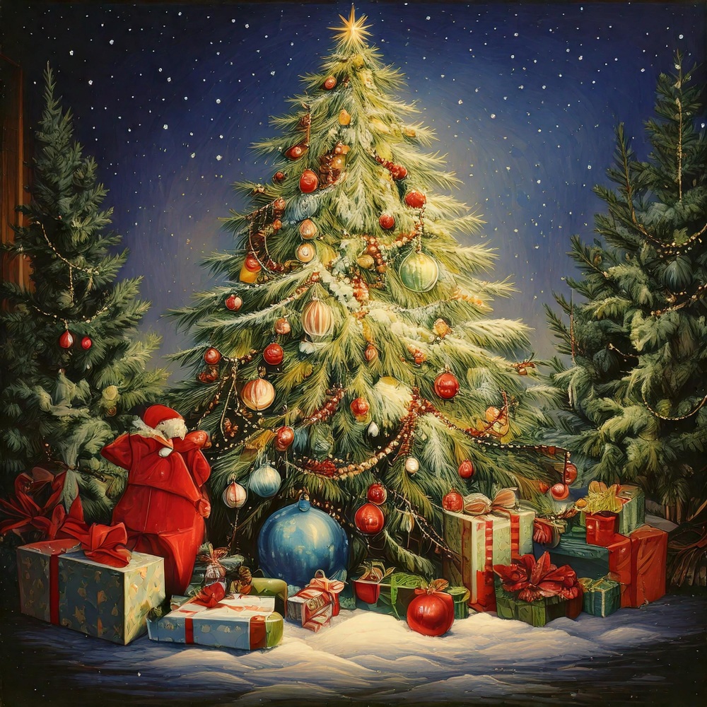 Radiant Christmas Glow