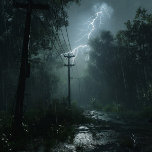 อัลบัม Serene Rain Chill: Pure Thunder Soundscapes ศิลปิน Molecular Vibrations