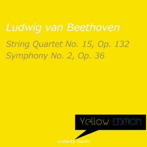 Album Yellow Edition - Beethoven: String Quartet No. 15, Op. 132 & Symphony No. 2, Op. 36 from Melos Quartet Stuttgart
