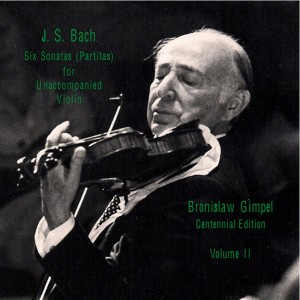 อัลบัม Bach: 6 Sonatas (Partitas) for Unaccompanied Violin, Vol. 2 ศิลปิน Bronislaw Gimpel