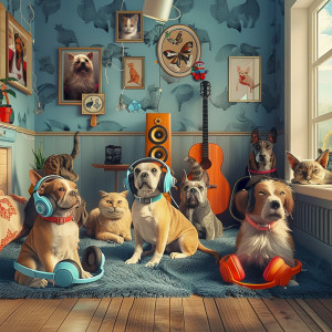 Relaxing Pet Music的專輯Pets' Gentle Sounds: Chill Music for Relaxation