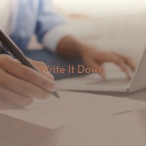 Dengarkan Write It Down lagu dari Chris Andrews dengan lirik