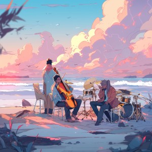 Album Jazz Waves in the Concrete Sea from Hotel Lobby Jazz Group