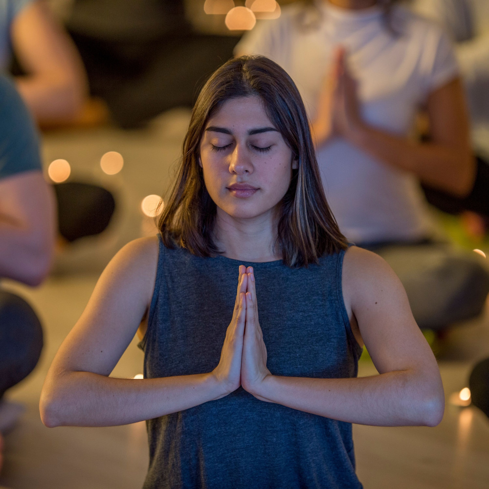 Focus on Nighttime Crickets