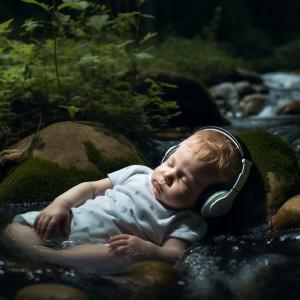 Deep Sleep Vacuum Cleaners的專輯Binaural River Lullabies: Baby Sleep Harmony