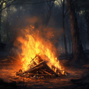 Album Flames of Nature: A Fire's Acoustic Journey oleh Celestial Flames Fire Sounds