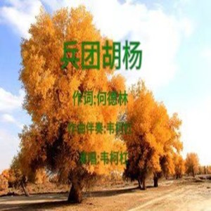 Listen to 兵团胡杨 (伴奏) song with lyrics from 韦柯杠