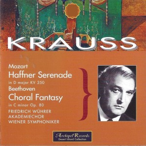 อัลบัม Mozart & Beethoven: Orchestral Works ศิลปิน Friedrich Wührer