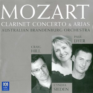 อัลบัม Mozart: Clarinet Concerto & Arias ศิลปิน Cyndia Sieden