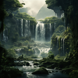 Pure Meditation Music的专辑Harmonious Waterscapes for Meditation: The River's Song