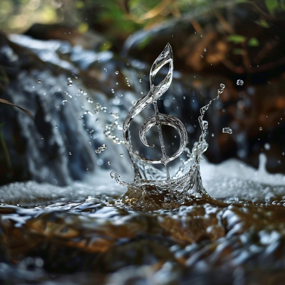 Waterfall's Rhythmic Sound
