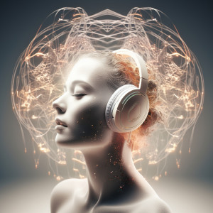 Binaural Beats Pure的專輯Rhythmic Binaural: Melodic Waves Unfold