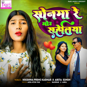 Listen to Sonama Re Mor Saheliya song with lyrics from Krishna Premi Kasmar