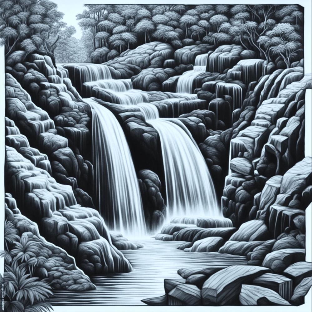 Down the Waterfall