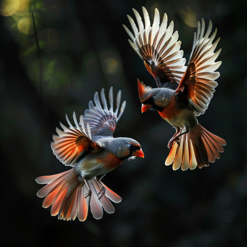 Birds Unite The Sky With Harmony