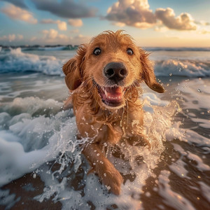 Ansiedad De Los Perros的專輯Retiro Oceánico Para Perros: Sonidos Relajantes Del Mar