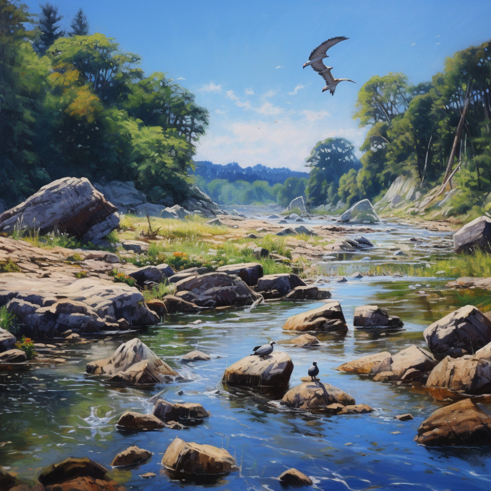 Fall Asleep Into Serene River Sound