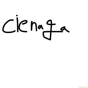 Album cienaga from 