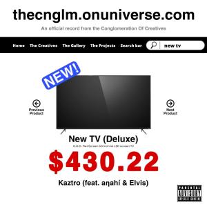 Kaztro的專輯New TV (feat. Elvis & ANAHI) [Deluxe Version] (Explicit)