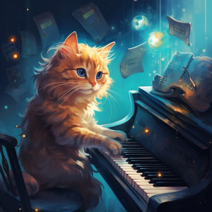 Calming Cat Music的專輯Piano Cats Comfort: Cozy Corner Harmony