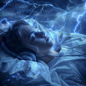อัลบัม Sleep in Thunder's Embrace: Calming Sounds ศิลปิน Easy Sleep Music