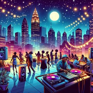 อัลบัม Rooftop Rhythms (Amapiano Nightscape) ศิลปิน Summer Music Paradise