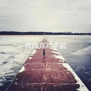 Listen to 我放弃对不起 song with lyrics from 竹子