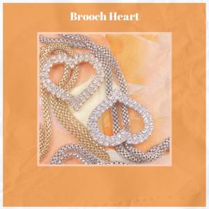 Album Brooch Heart from Various