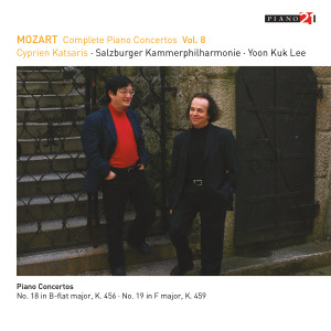Cyprien Katsaris的专辑Mozart: Complete Piano Concertos, Vol. 8 (Live - K. 456 & 459)