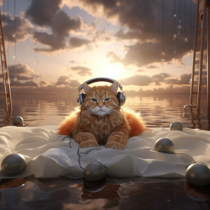 Album Feline Ocean: Soft Paws Harmony from Ocean Sounds White Noise for Sleep