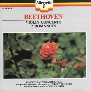 อัลบัม Beethoven: Violin Concerto & Romances ศิลปิน Curt Cremer