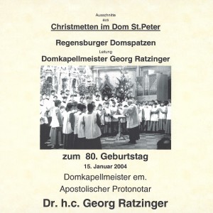 Regensburger Domspatzen的專輯Live-Mitschnitte aus Christmetten im Dom St. Peter (Recorded 1988-1994)