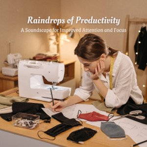 Album Raindrops of Productivity: A Soundscape for Improved Attention and Focus oleh Focusity