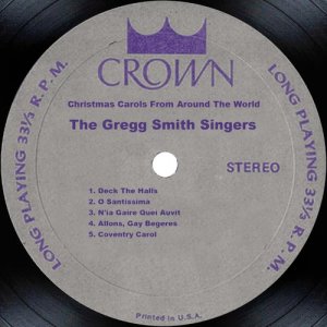 The Gregg Smith Singers的專輯Christmas Carols From Around The World
